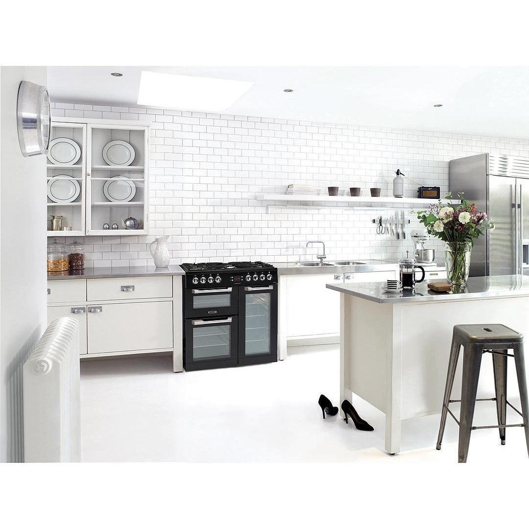 Leisure Cuisinemaster 90cm Dual Fuel Range Cooker - Black | CS90F530K from DID Electrical - guaranteed Irish, guaranteed quality service. (6890767909052)