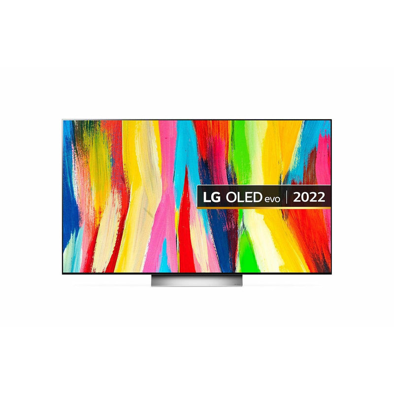 LG C2 55" 4K UHD HDR OLED Smart TV - Perfect Black | OLED55C26LD.AEK (7519975309500)