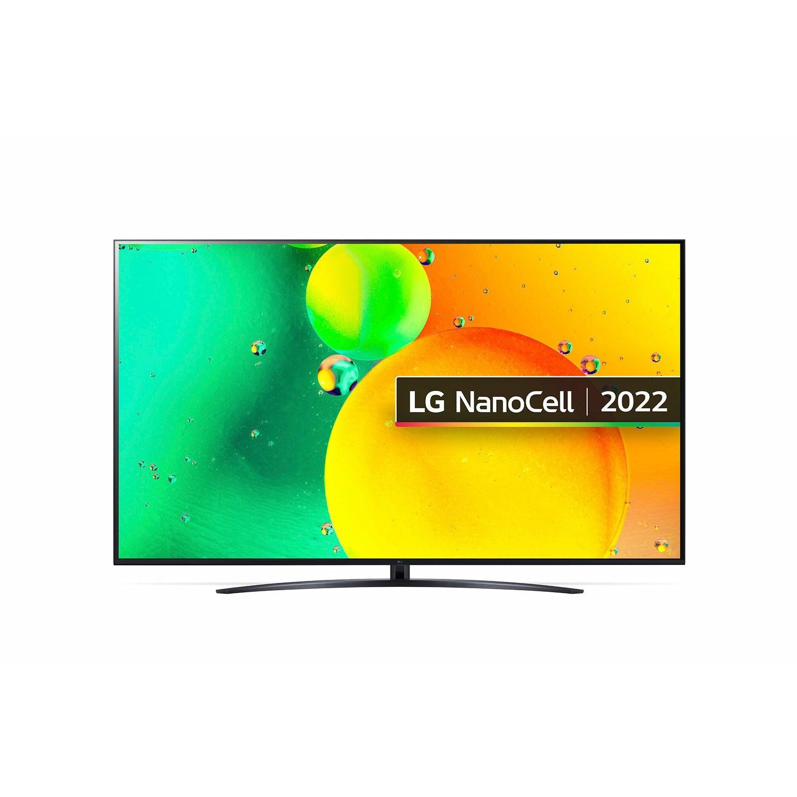 LG Nano76 50" 4K HDR NanoCell LCD Smart TV - Ashed Blue | 50NANO766QA.AEK (7517895098556)