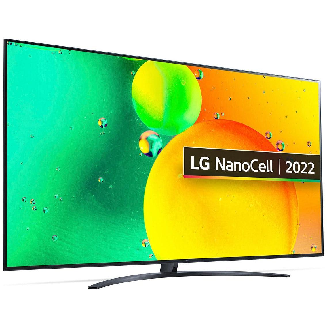 LG Nano76 55&quot; 4K HDR NanoCell LCD Smart TV - Ashed Blue | 55NANO766QA.AEK (7517895065788)