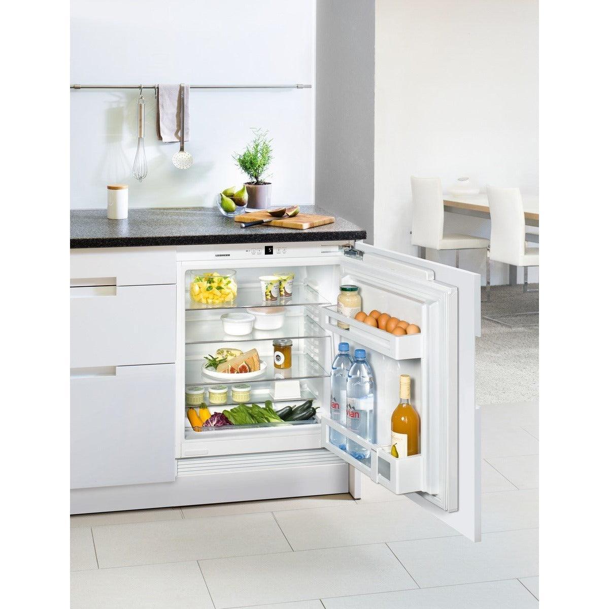 Liebherr 135L Comfort Built-In Undercounter Fridge - White | UIK1510 from DID Electrical - guaranteed Irish, guaranteed quality service. (6890788487356)
