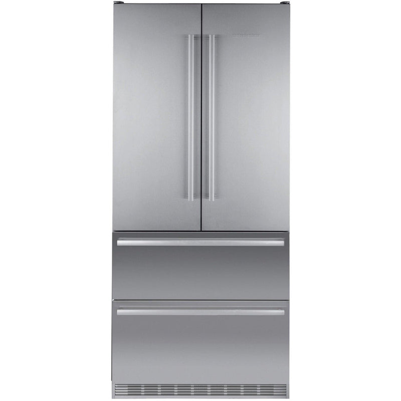 Liebherr 60/40 NoFrost Freestanding American Fridge Freezer - Stainless Steel | CBNES6256 from DID Electrical - guaranteed Irish, guaranteed quality service. (6890759979196)