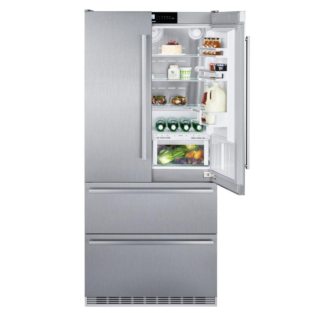 Liebherr 60/40 NoFrost Freestanding American Fridge Freezer - Stainless Steel | CBNES6256 from DID Electrical - guaranteed Irish, guaranteed quality service. (6890759979196)