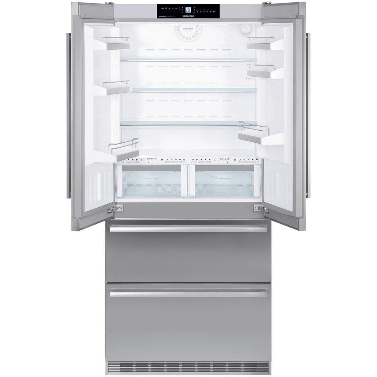 Liebherr 60/40 NoFrost Freestanding American Fridge Freezer - Stainless Steel | CBNES6256 from DID Electrical - guaranteed Irish, guaranteed quality service. (6890759979196)