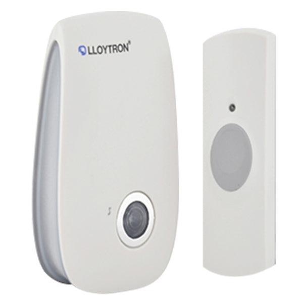 Lloytron MIP3 Bell Push Transmitter - White | DB7532W (7534342275260)