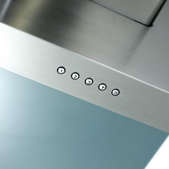 Luxair 100cm Flat Chimney Cooker Hood - Stainless Steel | LA-100-FLT-SS from DID Electrical - guaranteed Irish, guaranteed quality service. (6977470824636)