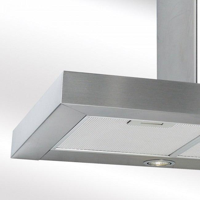 Luxair 110cm Flat Chimney Cooker Hood - Stainless Steel | LA-110-FLT-SS from DID Electrical - guaranteed Irish, guaranteed quality service. (6977468432572)