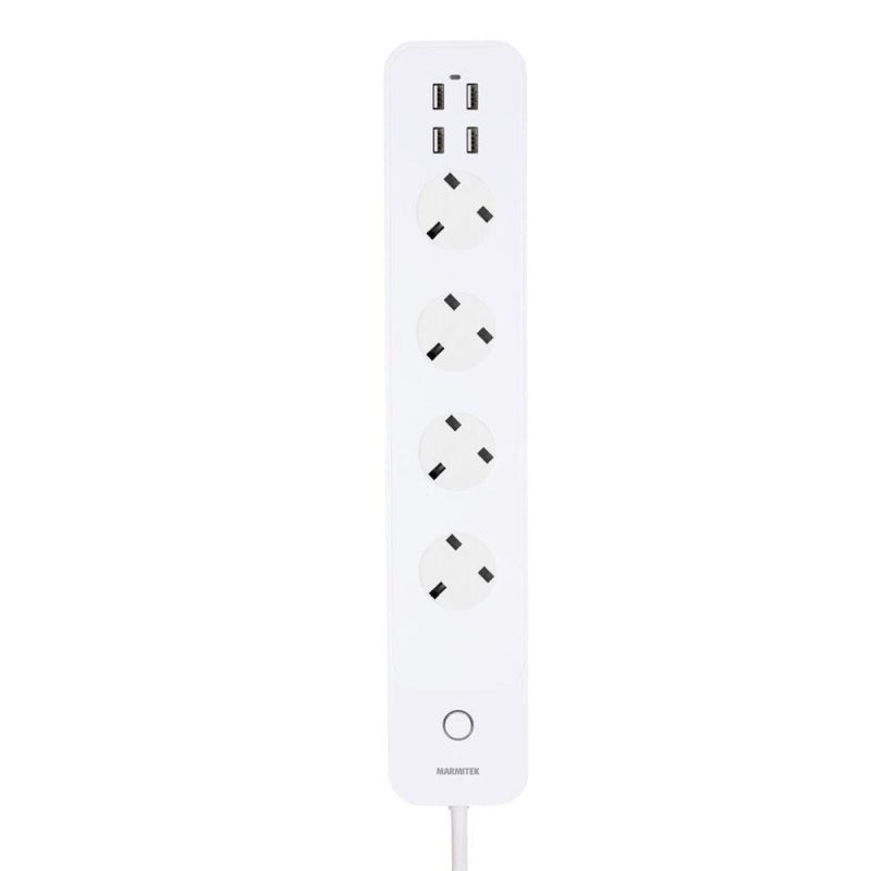 535239_Marmitek Power LI 1.5m 4 Sockets Smart Wi-Fi Power Strip - White-1 (7428063953084)