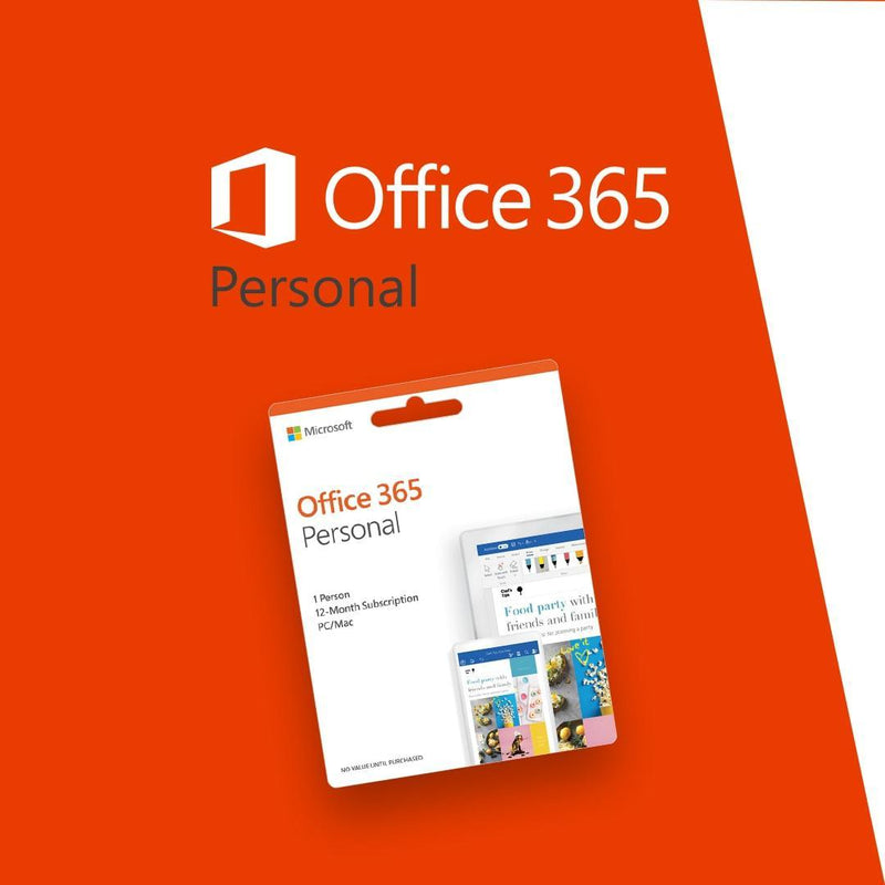 Microsoft Office 365 Personal English Eurozone Software - 1 Year | QQ2-01399 (7268272963772)
