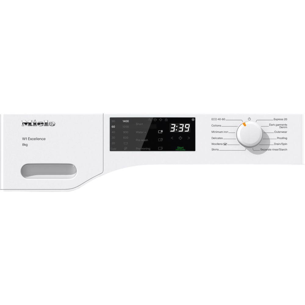 Miele 8KG 1400 Spin Freestanding Washing Machine - Lotus White | WED 025 WPS (7365951094972)
