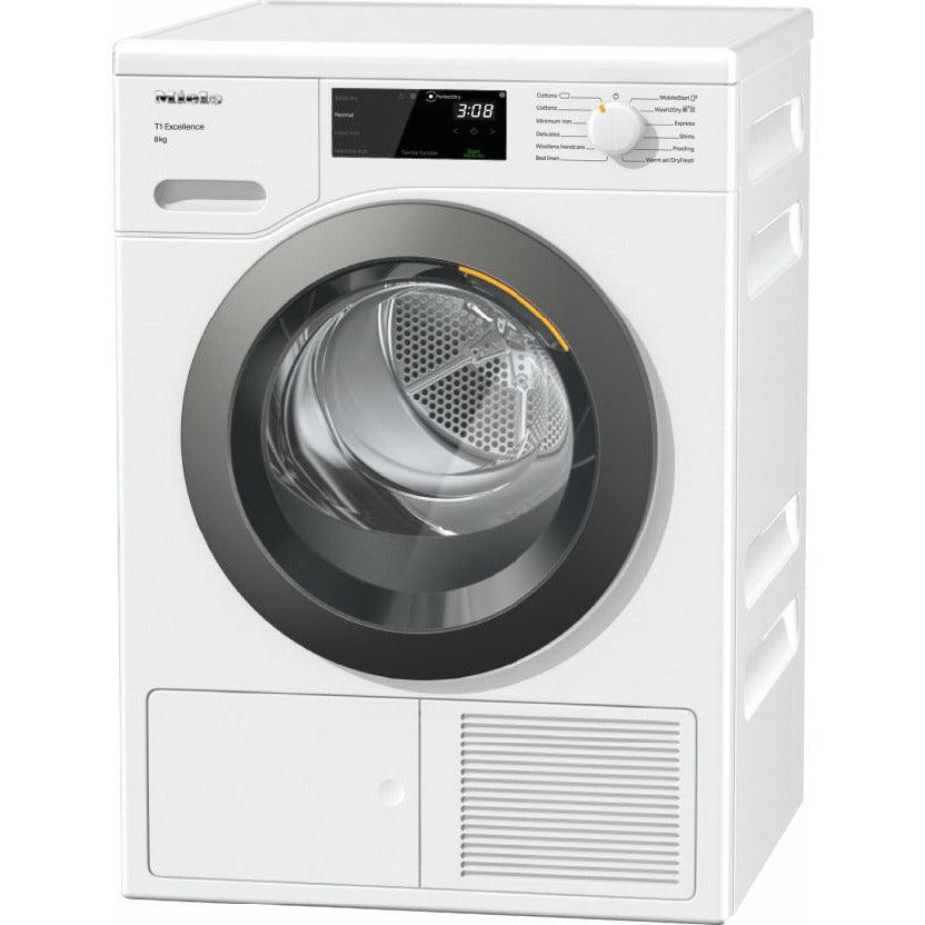 Miele 8KG Freestanding Heat Pump Tumble Dryer - Lotus White | TED265WP (7502243397820)