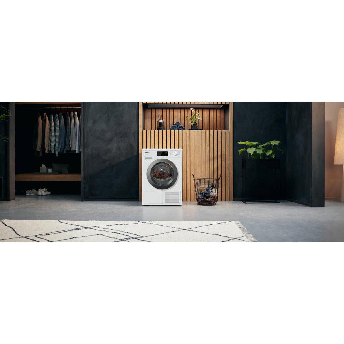 Miele 8KG Freestanding Heat Pump Tumble Dryer - Lotus White | TED265WP (7502243397820)