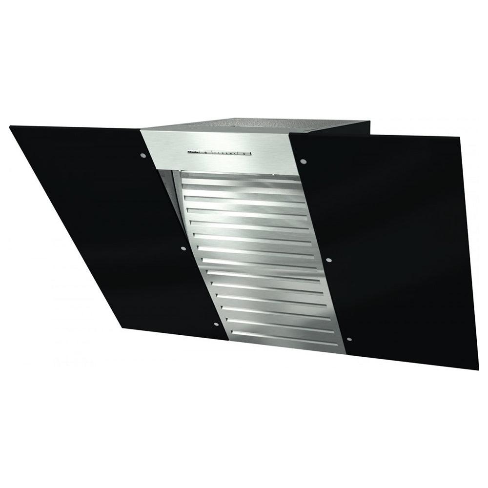 Miele 90cm Built-In Wing Wall Mounted Chimney Cooker Hood - Black | DA6096W from DID Electrical - guaranteed Irish, guaranteed quality service. (6890766696636)