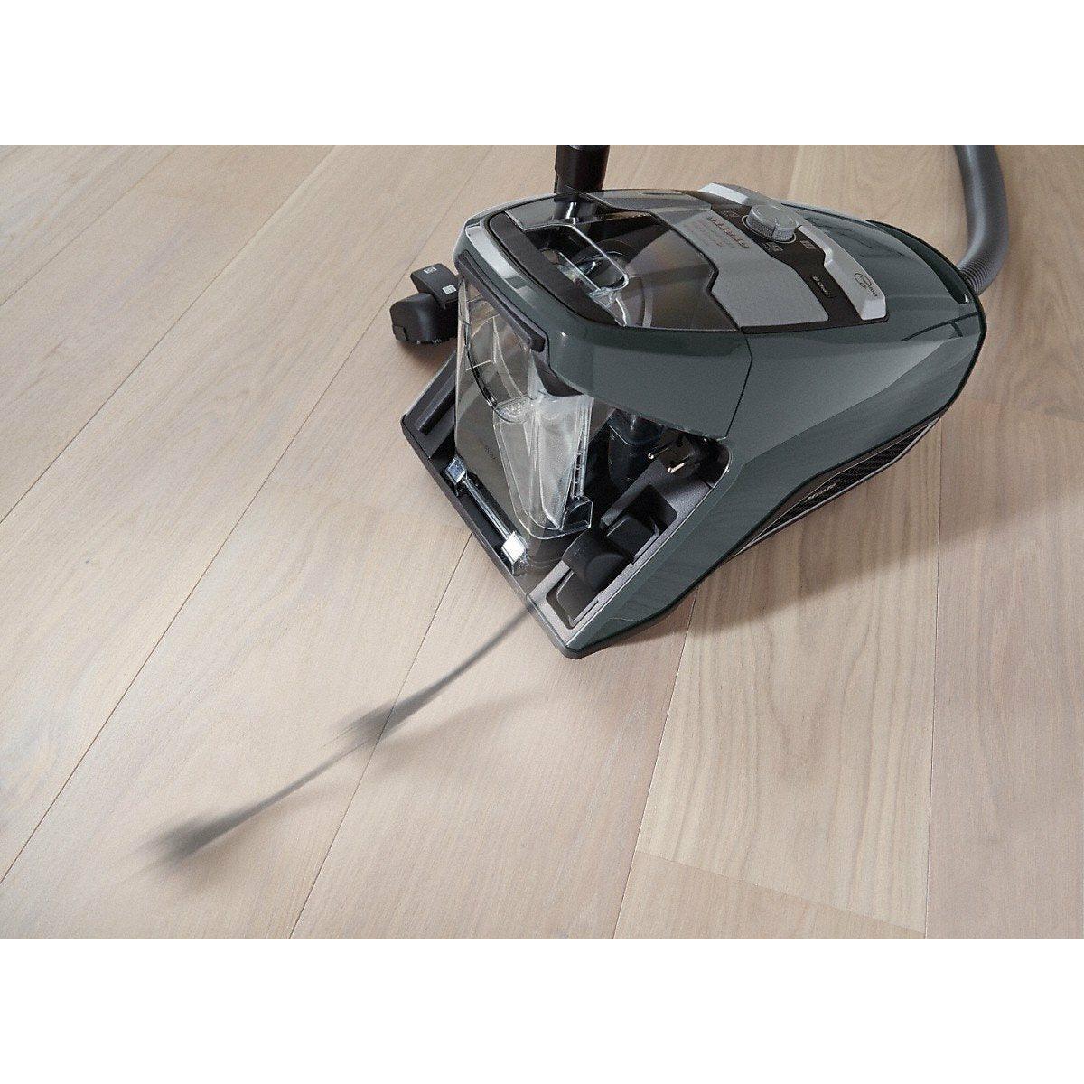 Miele Blizzard CX1 Excellence PowerLine Bagless Cylinder Vacuum Cleaner - Grey (7015644856508)