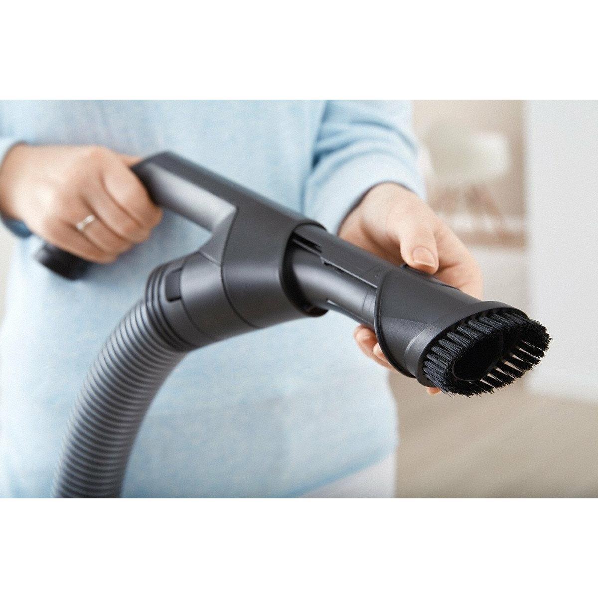 Miele Blizzard CX1 Excellence PowerLine Bagless Cylinder Vacuum Cleaner - Grey (7015644856508)