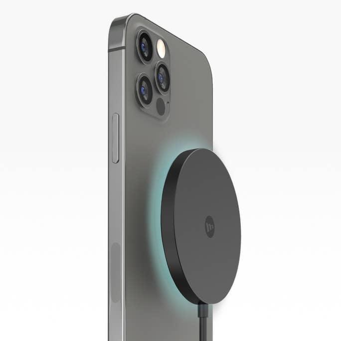 Mophie 15W Snap+ Wireless Charging Pad - Black | 401307634 (7287863181500)