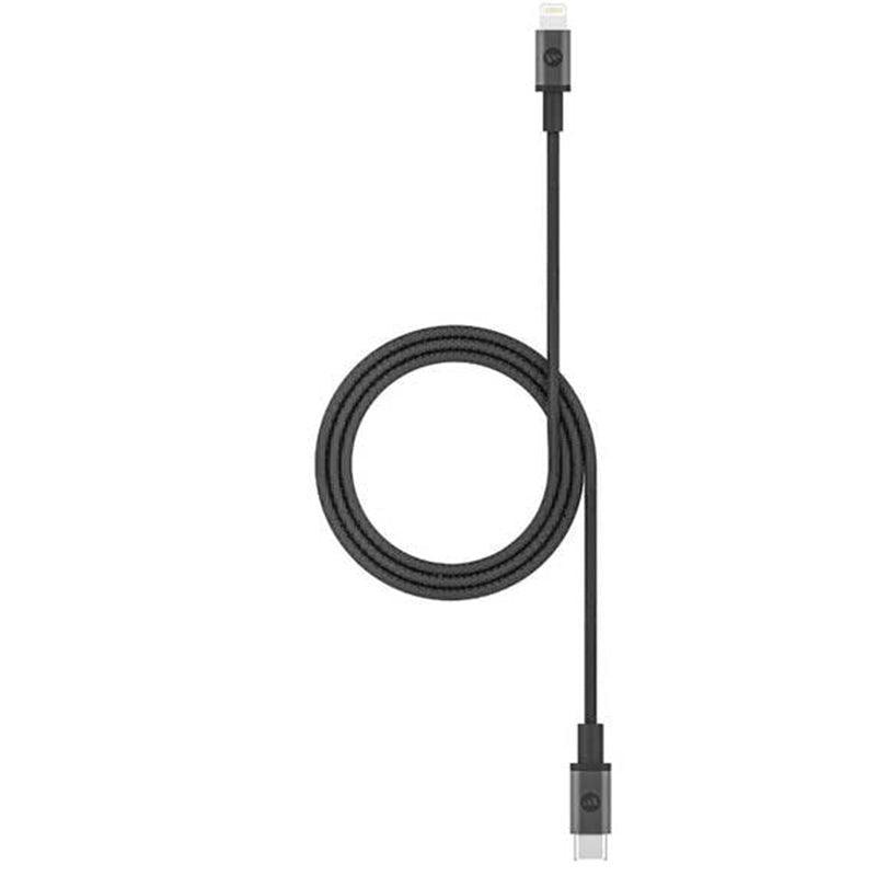 Mophie 1M USB-C to Lightning Cable - Black | 409903202 from DID Electrical - guaranteed Irish, guaranteed quality service. (6977495630012)