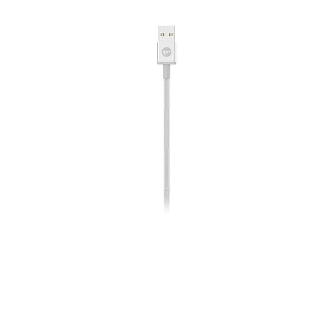 Mophie 3M Charge and Sync USB-A to USB-C Cable - White | 409903207 (7287863345340)