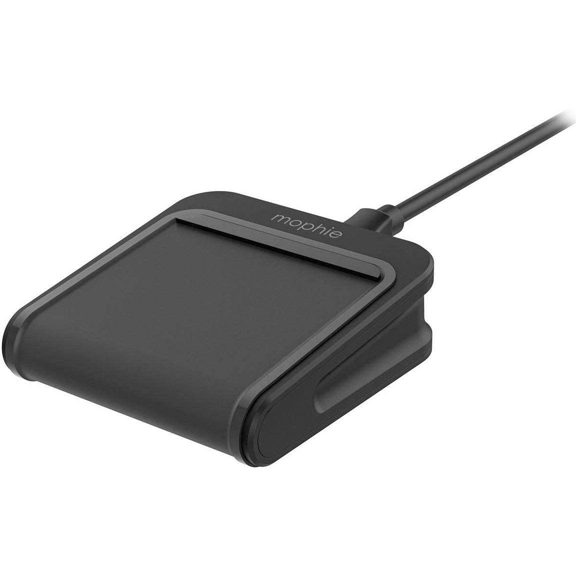 Mophie 5W Charge Stream Pad Mini Wireless Charging Base - Black | 409901505 from DID Electrical - guaranteed Irish, guaranteed quality service. (6977468629180)