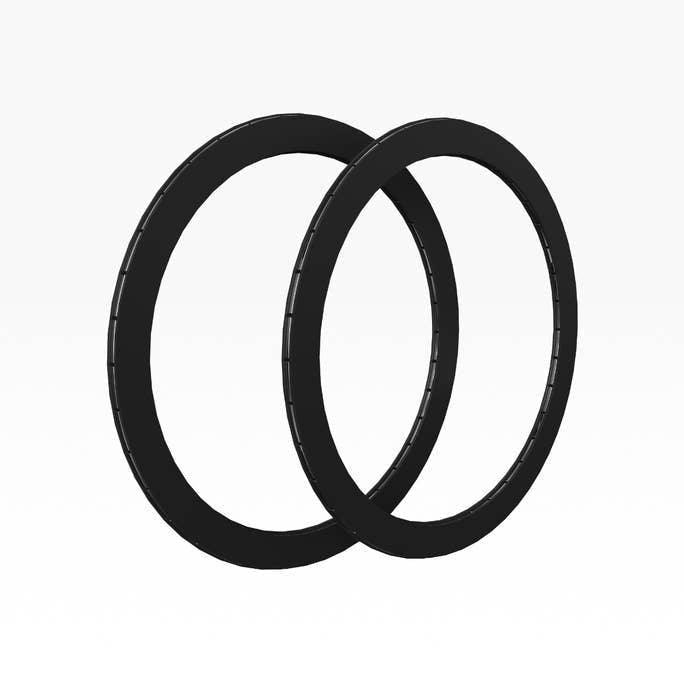 Mophie Snap Adapter 2x Magnetic Rings Wireless Charger - Black | 409907724 (7311150416060)