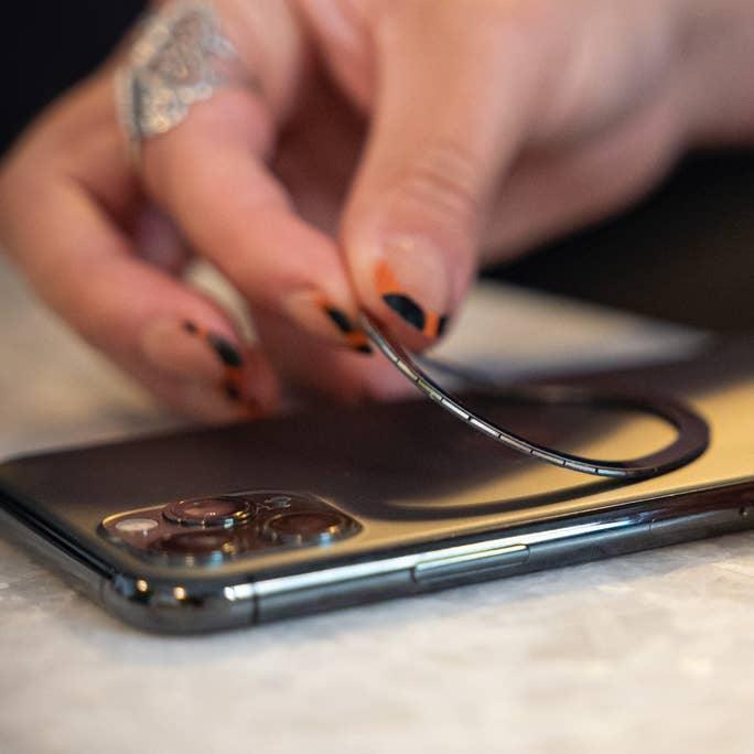 Mophie Snap Adapter 2x Magnetic Rings Wireless Charger - Black | 409907724 (7311150416060)