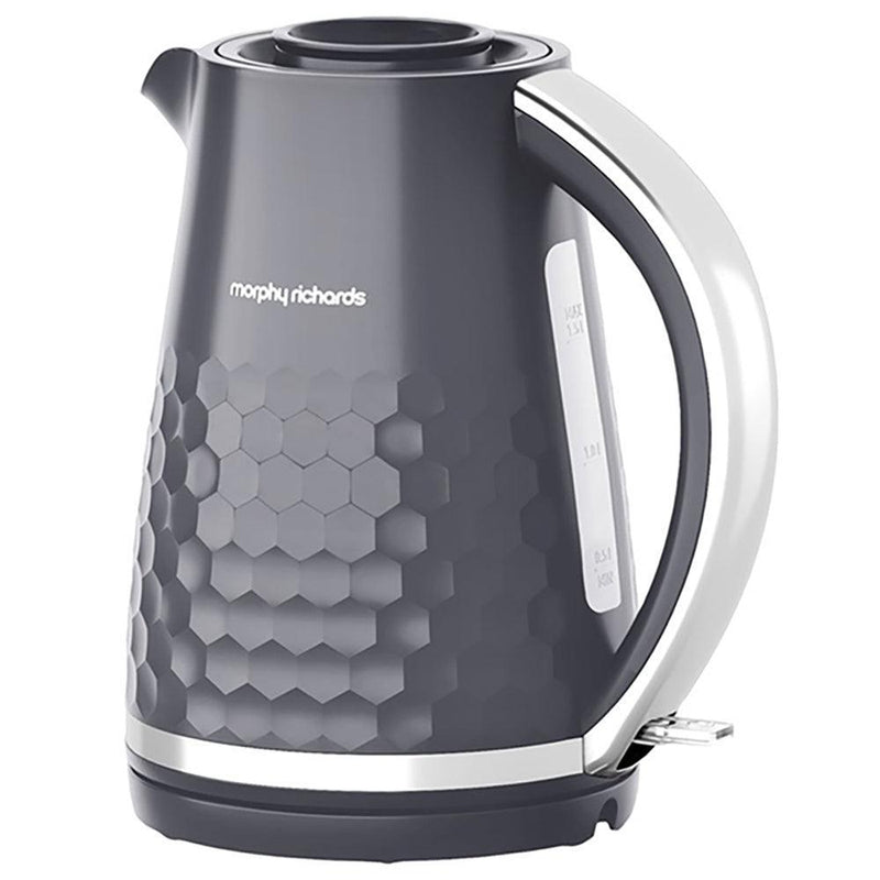 Morphy Richards 1.5L Hive Jug Kettle - Grey | 108273 (7199038111932)