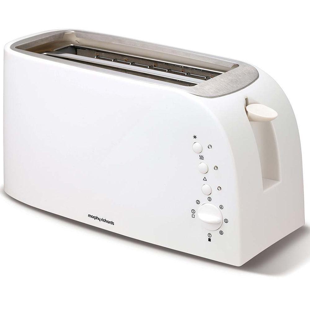 Morphy Richards 1500W 4 Slice Toaster - White | 980507 (7015648035004)