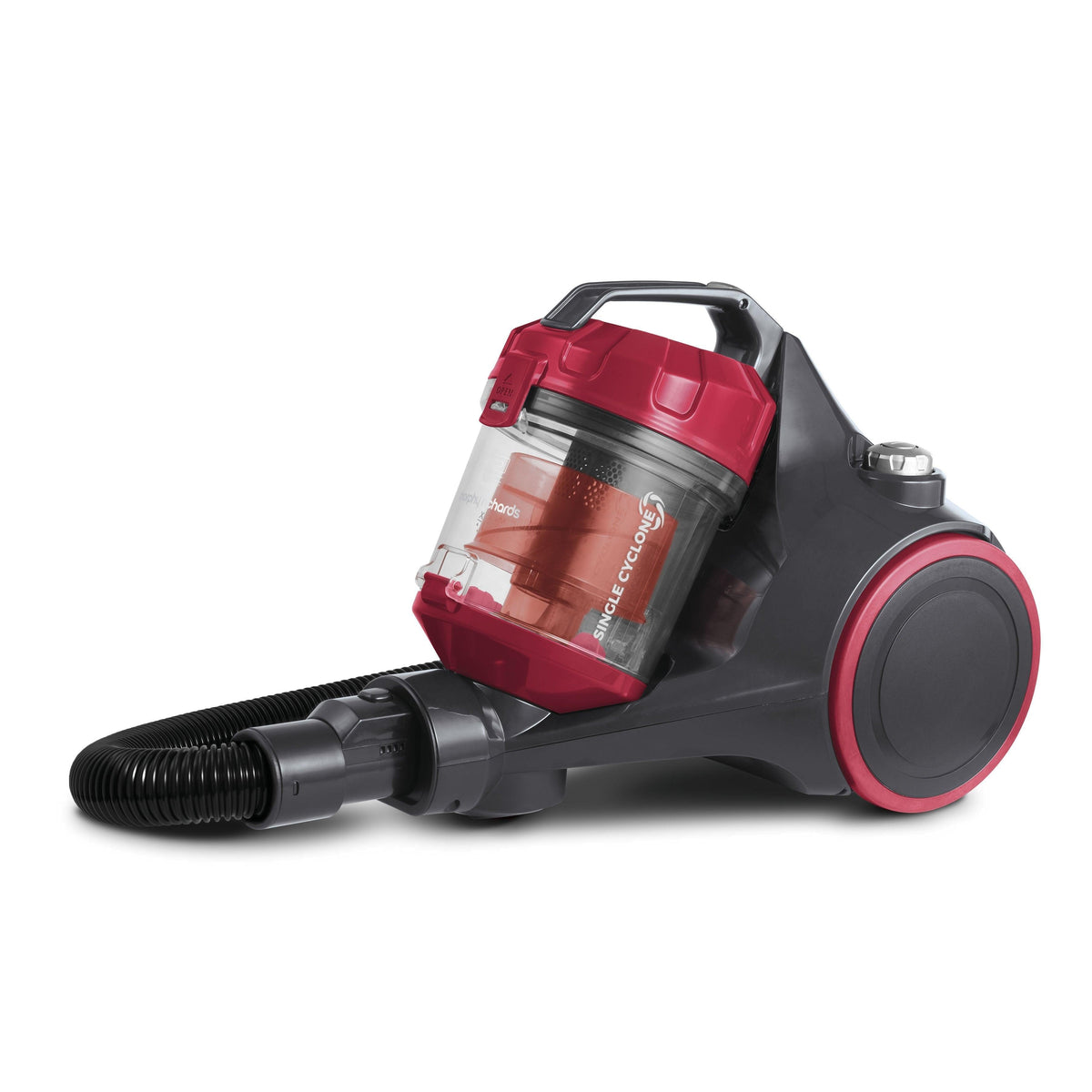 Morphy Richards 2L Bagless Cylinder Vacuum Cleaner with HEPA Filter - Red (7340363382972)