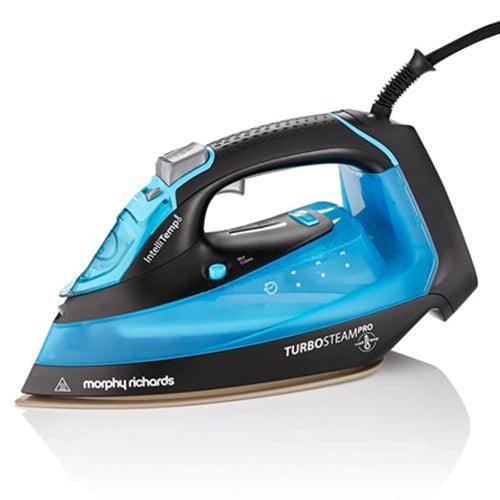 Morphy Richards 3100W Turbosteam Pro Digital Intellitemp Steam Iron - Blue | 303210 (7199038013628)