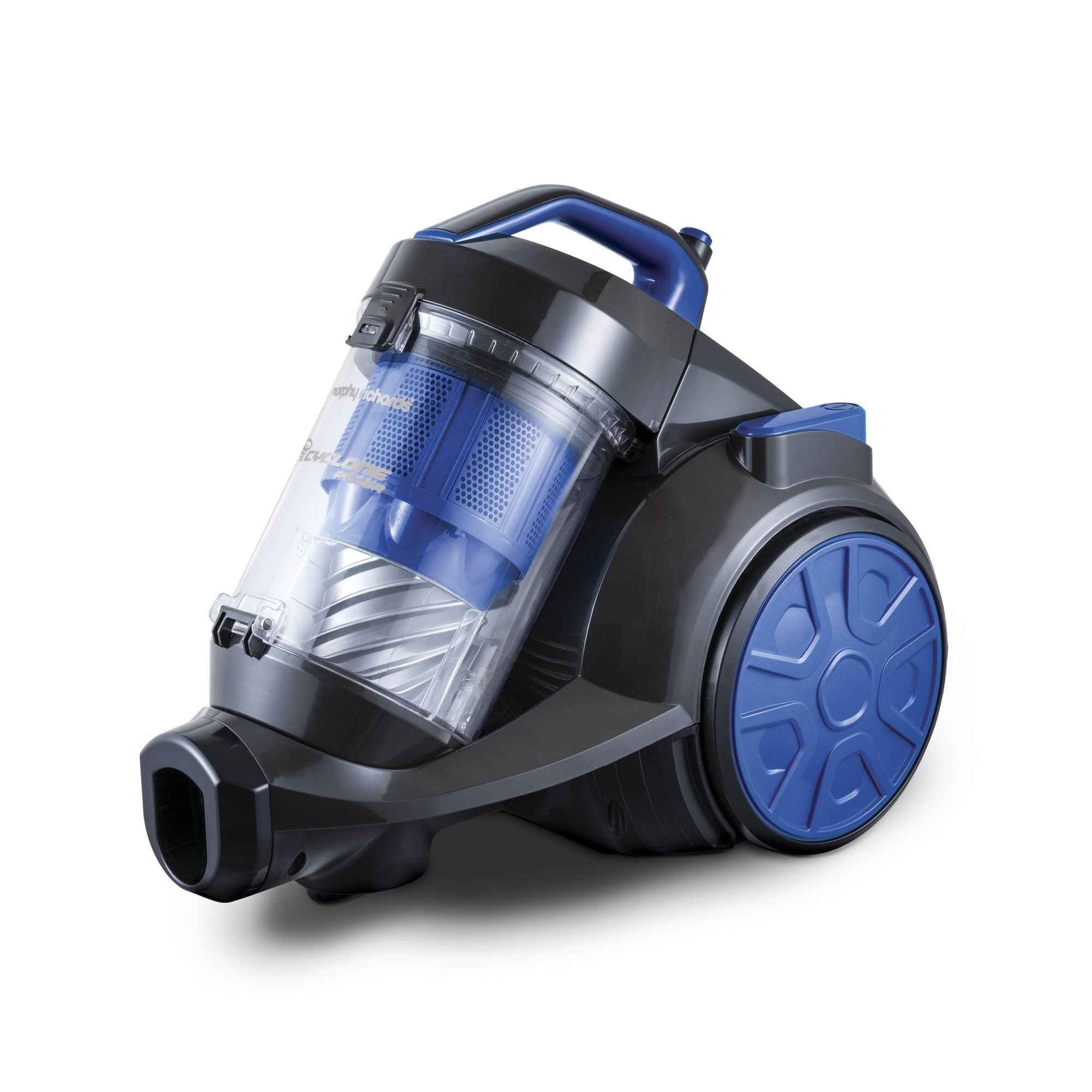 Morphy Richards Multi Cyclonic Bagless Cylinder Vacuum Cleaner - Graphite & Blue (7245578633404)