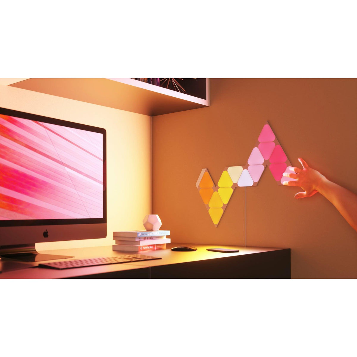 Nanoleaf 10 Light Triangle Expansion Pack - White | NL481001TW10P (6977615003836)