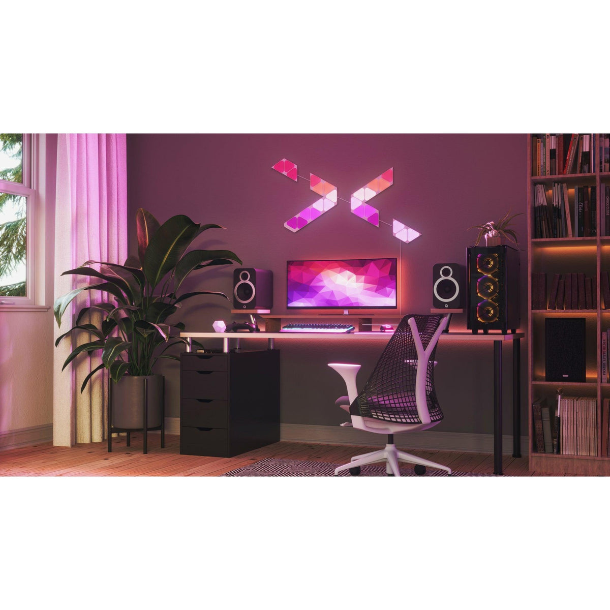 Nanoleaf 10 Light Triangle Expansion Pack - White | NL481001TW10P (6977615003836)