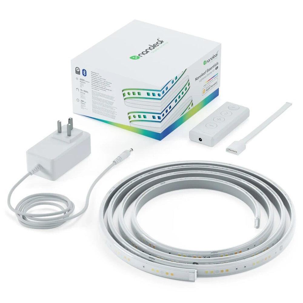 Nanoleaf 2M Essentials LightStrips Starter Kit - White | NL550002LS2M from DID Electrical - guaranteed Irish, guaranteed quality service. (6977614807228)