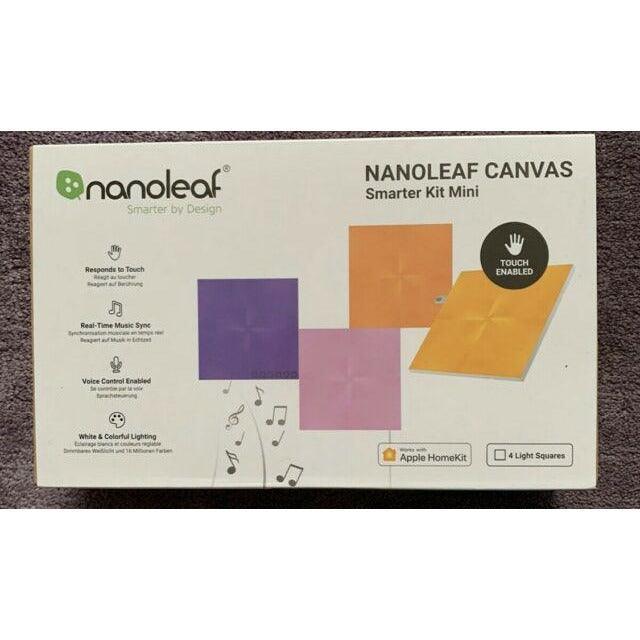 Nanoleaf Canvas Smarter Kit 4 PK - White | NL292012SW4PK from DID Electrical - guaranteed Irish, guaranteed quality service. (6890871324860)