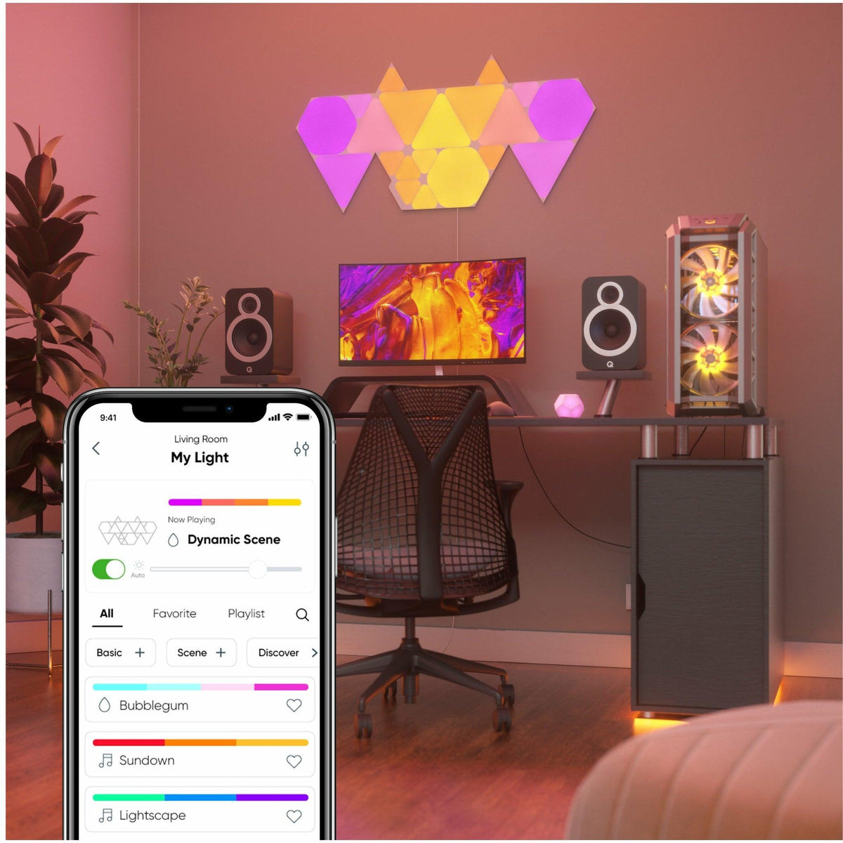 Nanoleaf Shapes Expansion Kit Pack of 3 - White | NL42-0001HX-3 (6977567064252)