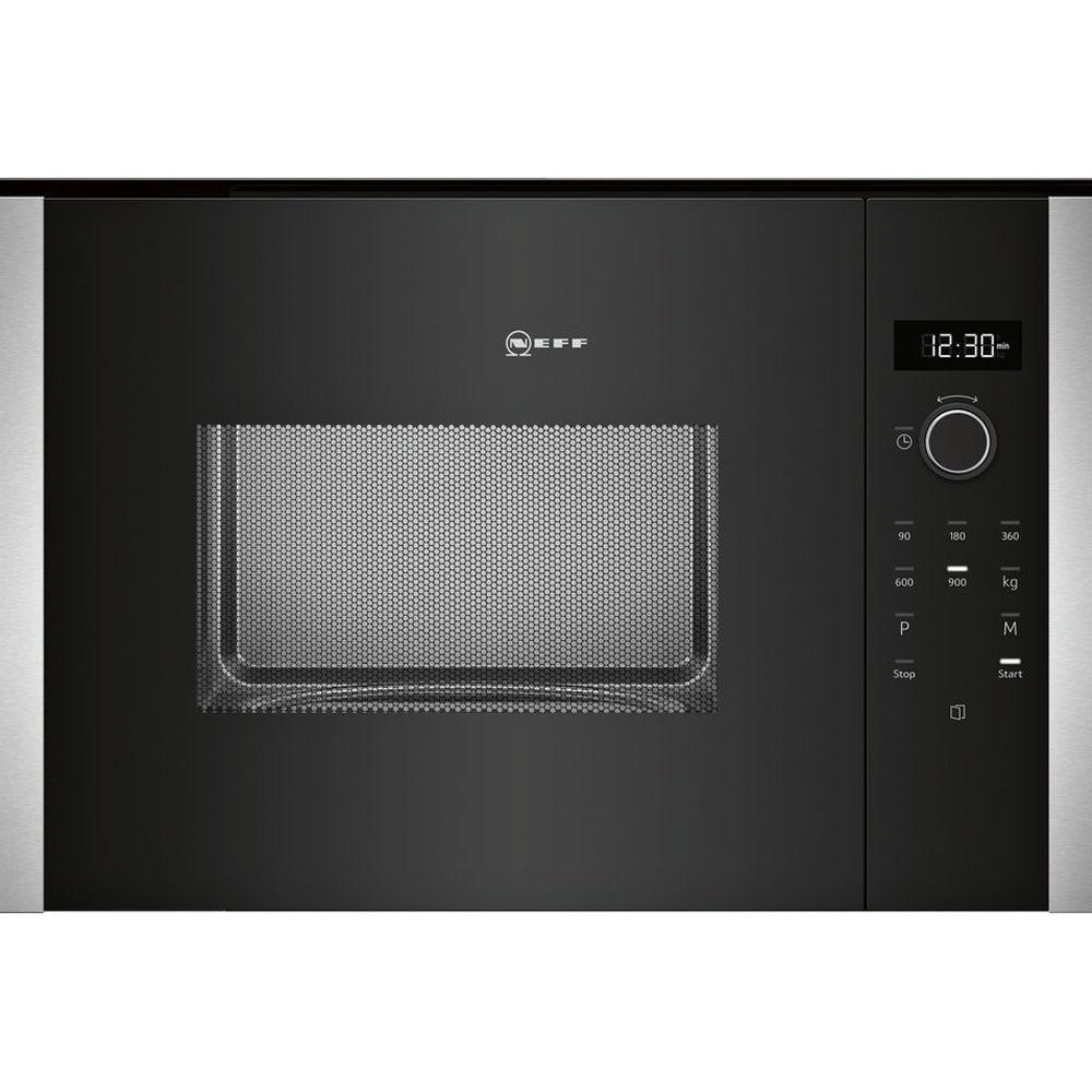 Neff 25L Built-In Microwave Oven - Black | HLAWD53N0B from DID Electrical - guaranteed Irish, guaranteed quality service. (6890794123452)