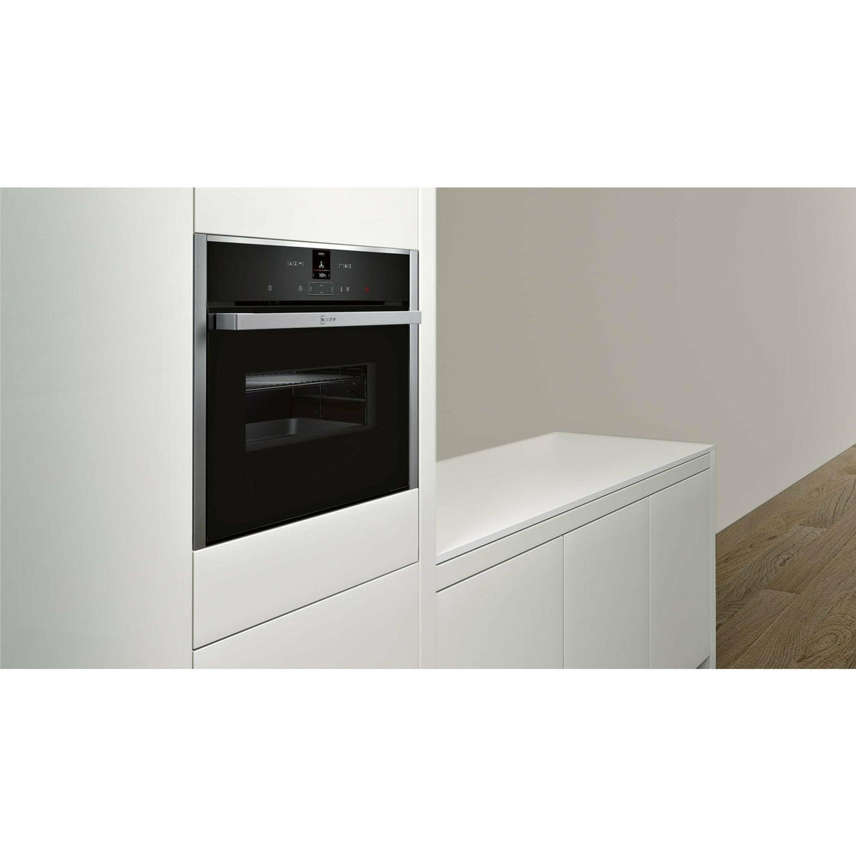 Neff 45L Built-In Combination Microwave - Stainless Steel | C17MR02N0B (6968636801212)