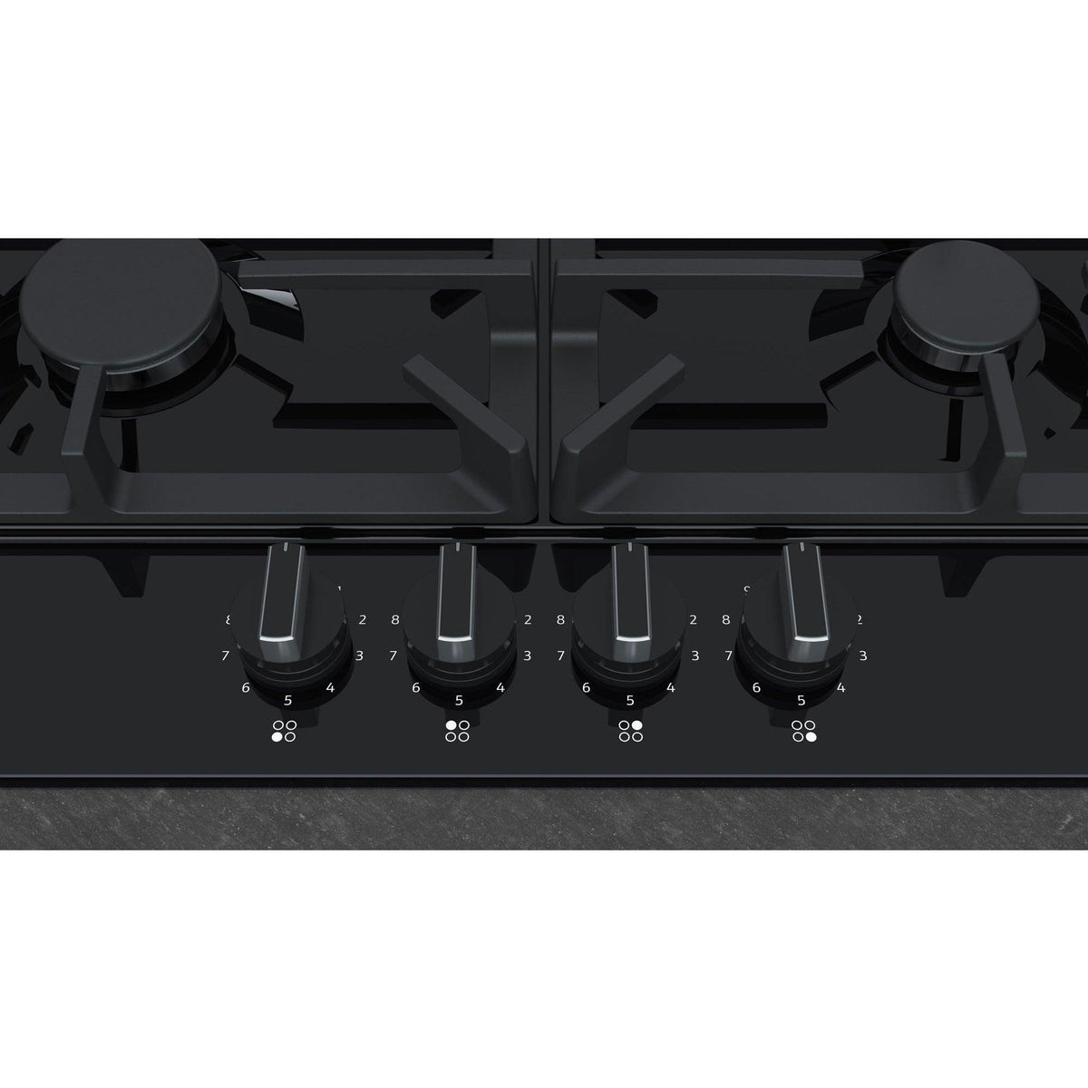 NEFF 60cm 4 Burner Built-In Gas Hob - Black | T26DS49S0 from DID Electrical - guaranteed Irish, guaranteed quality service. (6890847699132)