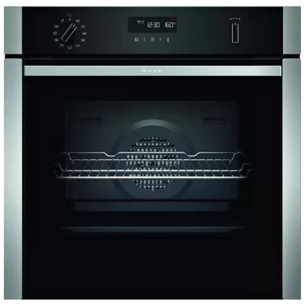 Neff N 50 60CM Built-In Electric Single Oven - Stainless steel | B2ACH7HH0B (7105842675900)