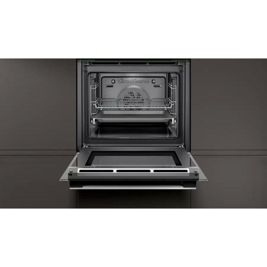 Neff N 50 60CM Built-In Electric Single Oven - Stainless steel | B2ACH7HH0B (7105842675900)