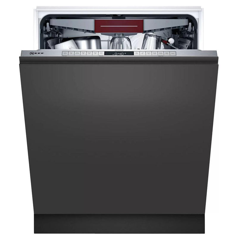Neff N 50 60cm Fully Integrated Dishwasher - Stainless Steel | S155HCX27G from DID Electrical - guaranteed Irish, guaranteed quality service. (6977634959548)