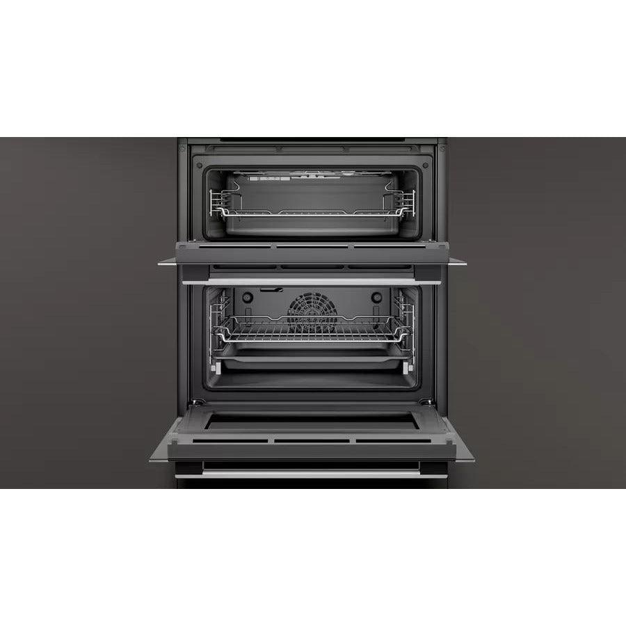 Neff N 50 Built-Under Double Oven - Stainless Steel | J1ACE4HN0B from DID Electrical - guaranteed Irish, guaranteed quality service. (6977649967292)