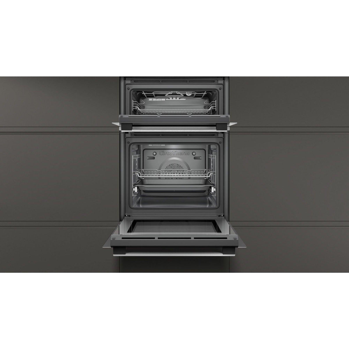 Neff N50 Built-In Electric Double Oven - Black | U1ACE2HN0B from DID Electrical - guaranteed Irish, guaranteed quality service. (6890781737148)