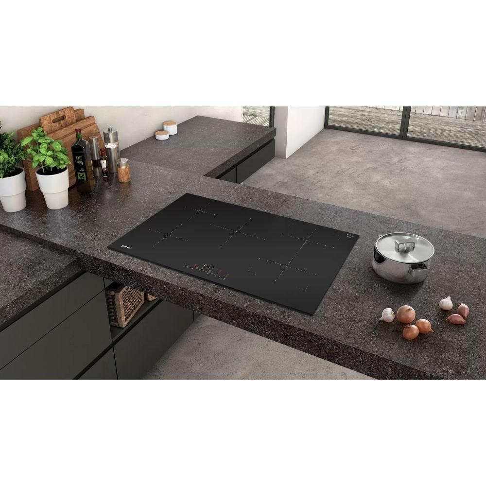 Neff N70 80CM Frameless Induction Hob - Black | T48FD23X2 from DID Electrical - guaranteed Irish, guaranteed quality service. (6977555136700)