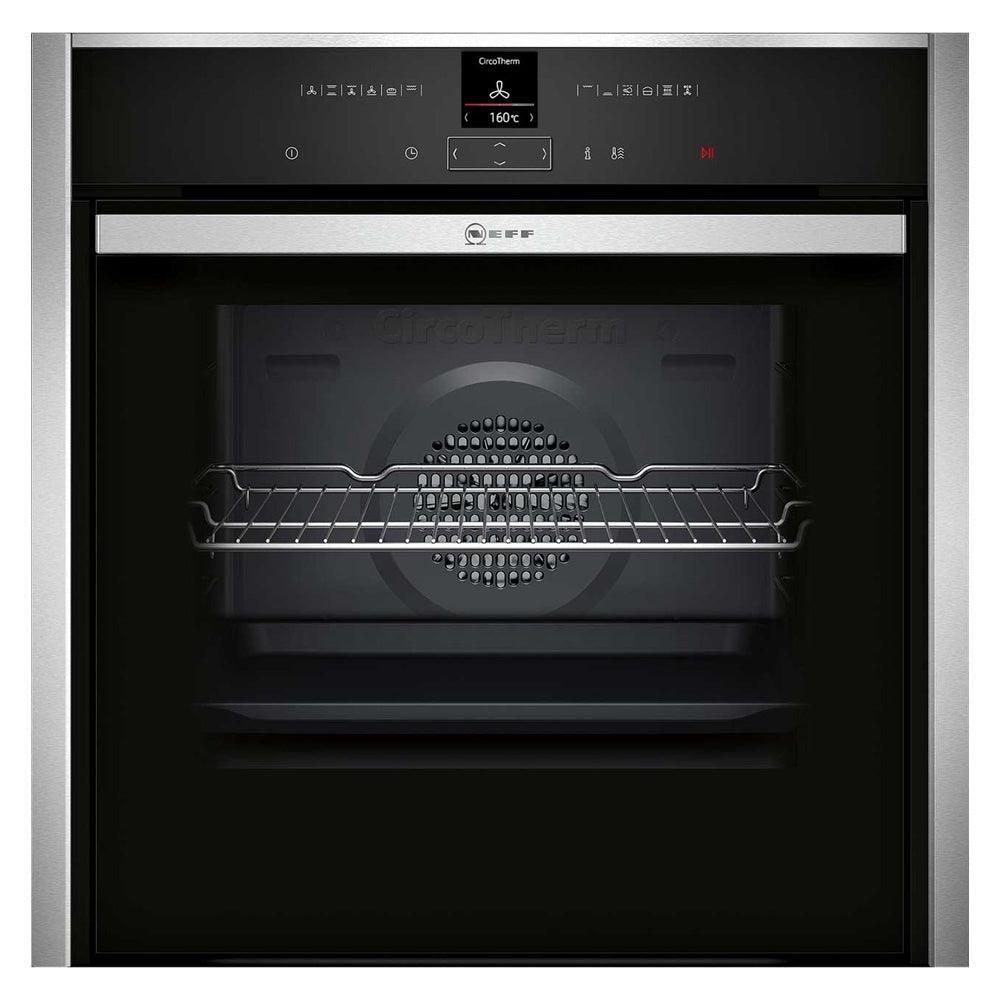 Neff N70 Built-In Electric Single Oven - Stainless Steel | B57CR22N0B from DID Electrical - guaranteed Irish, guaranteed quality service. (6890747756732)