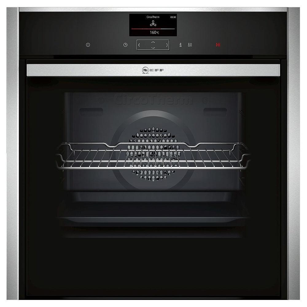 Neff N90 Built-In Electric Single Oven - Stainless Steel | B57CS24H0B (7096606130364)