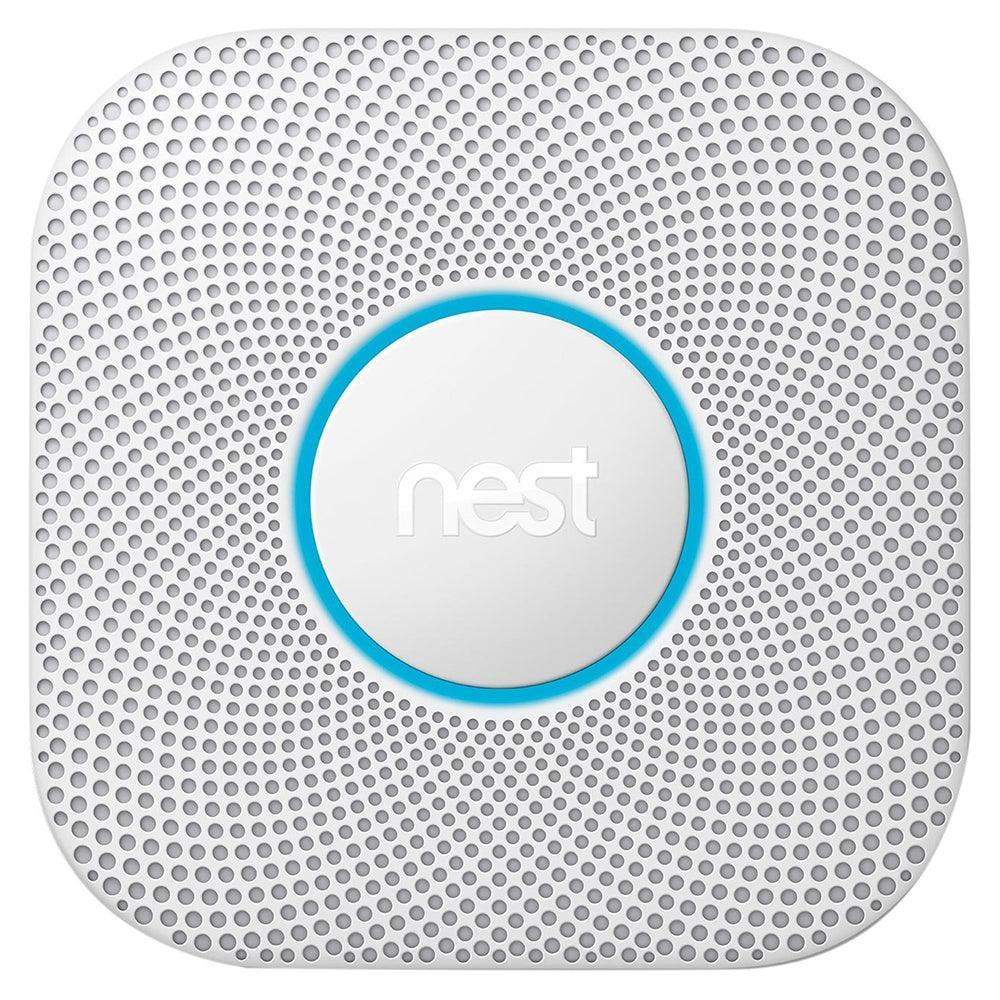 Nest Protect 2nd Gen Smoke and Carbon Monoxide Wired Alarm - White | S3003LWGB from DID Electrical - guaranteed Irish, guaranteed quality service. (6890832953532)