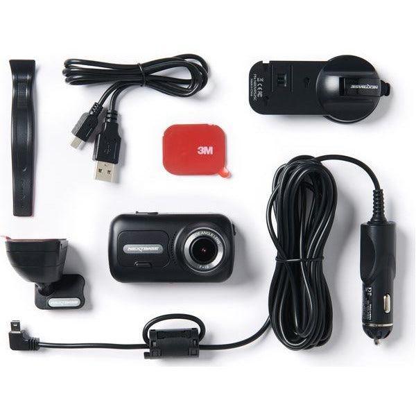 Nextbase 322GW Full HD Dash Cam - Black | NBDVR322GW from DID Electrical - guaranteed Irish, guaranteed quality service. (6890810147004)