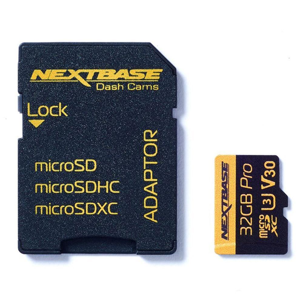 Nextbase 32GB U3 Micro SD Card with Adapter - Black | NBDVRS2SD32GB (7105850769596)