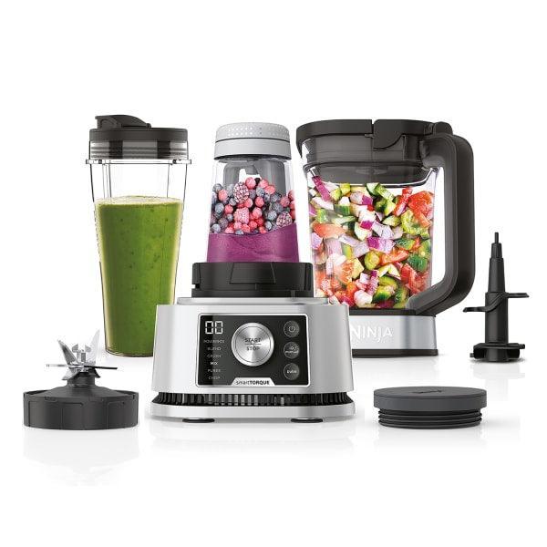 Ninja 1200W 3-in-1 Foodi Power Nutri Blender with Smart Torque &amp; Auto-iQ - Silver | CB350UK (7251859112124)